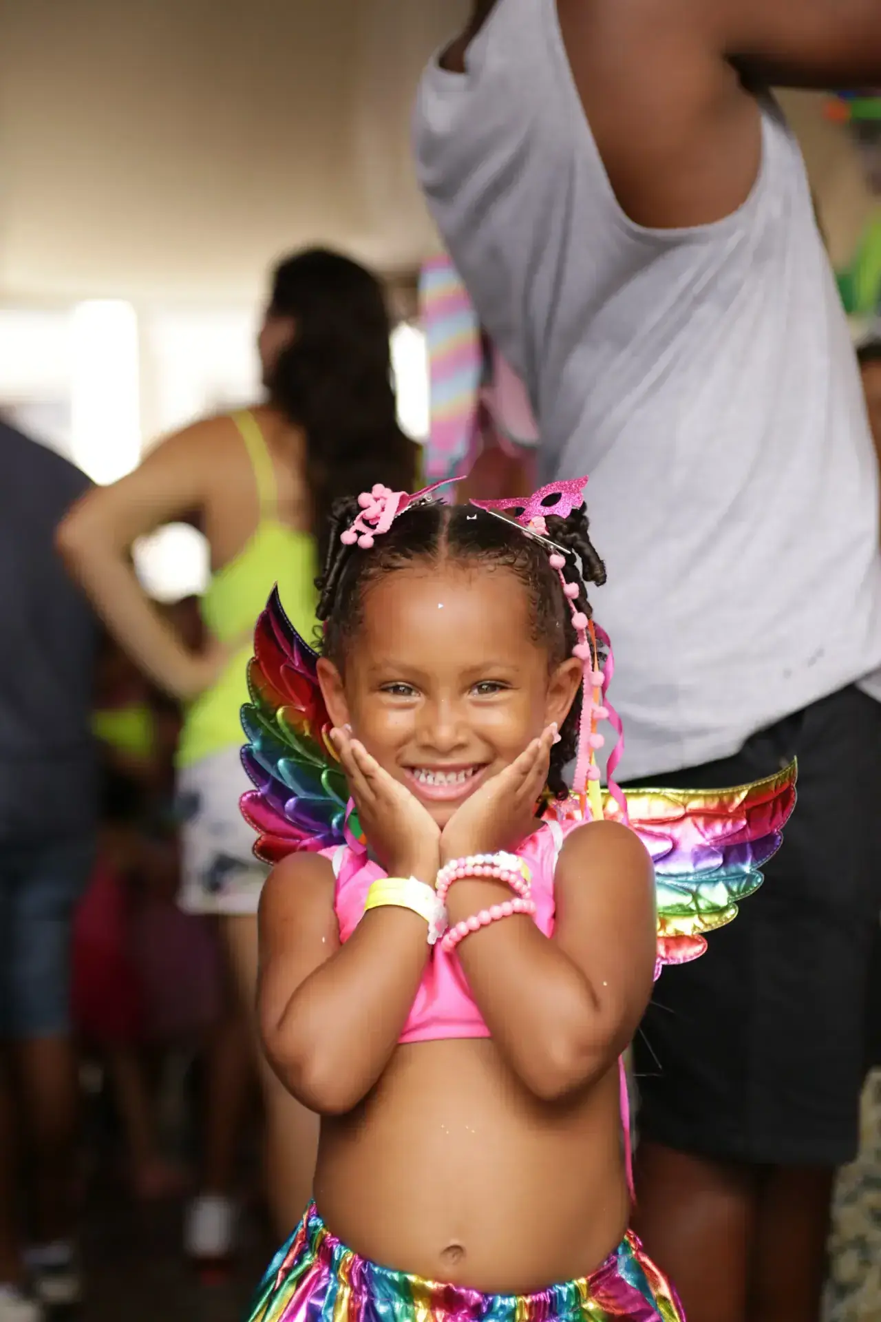 Momento especial do Baile Infantil